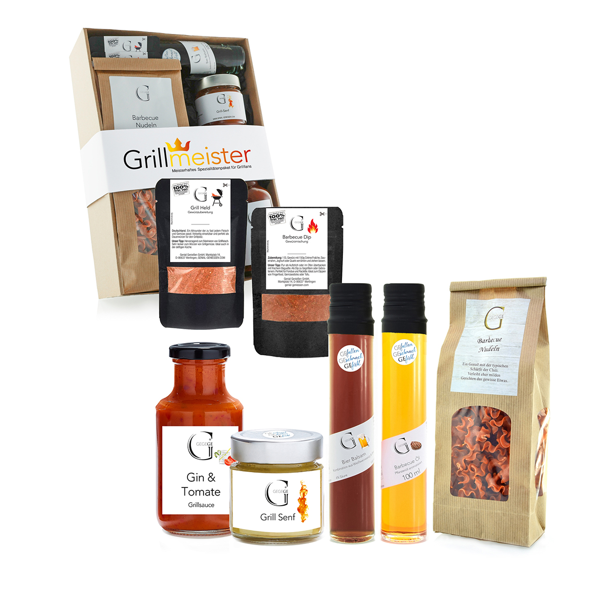 Geschenkset "Grillmeister" 
